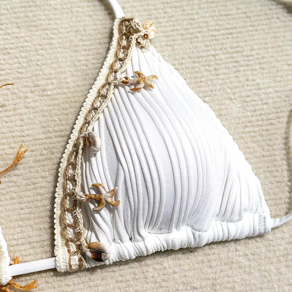 Swimwear- The Starfish 3 Pcs Set White